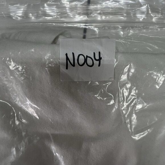 We The Free People Small Twin Peaks Tank Top White Anthropologie Raw Edge Relax - Picture 12 of 12